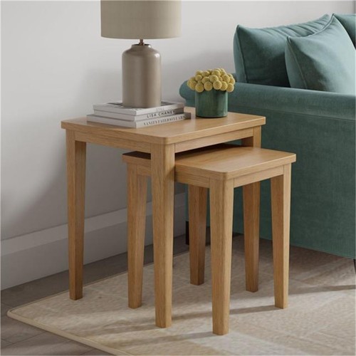 Oak nest coffee tables - of, 2