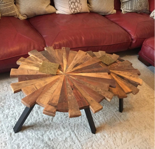 Industrial coffee table rustic - coffee,