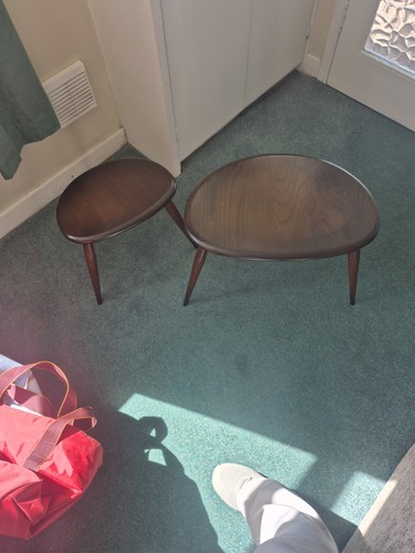 Ercol vintage nest blue - vintage, of