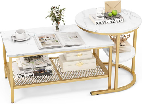 Nesting coffee tables set - set, of