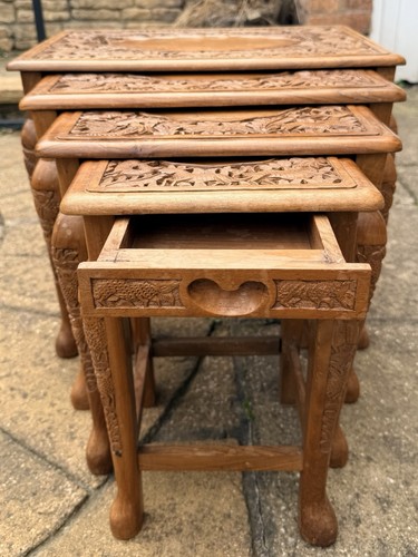 Vintage chinese hand carved - chinese, hand-carved