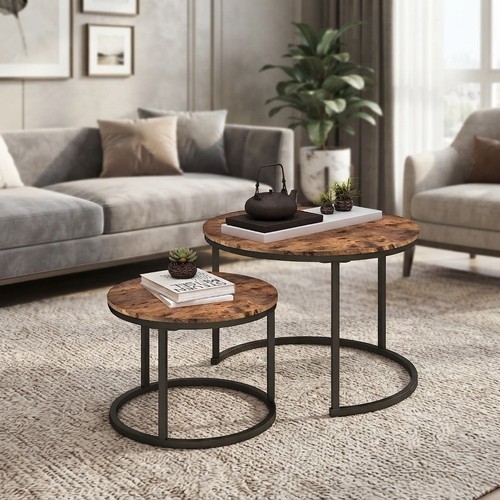 Stylish set round - round, nesting