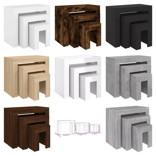 Pcs nesting tables - 3,