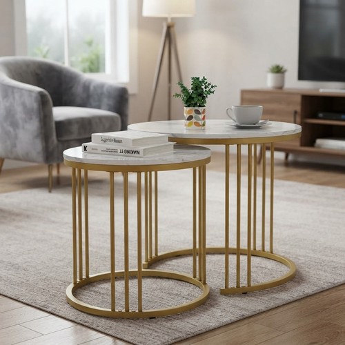 Huhote nesting coffee tables - coffee,