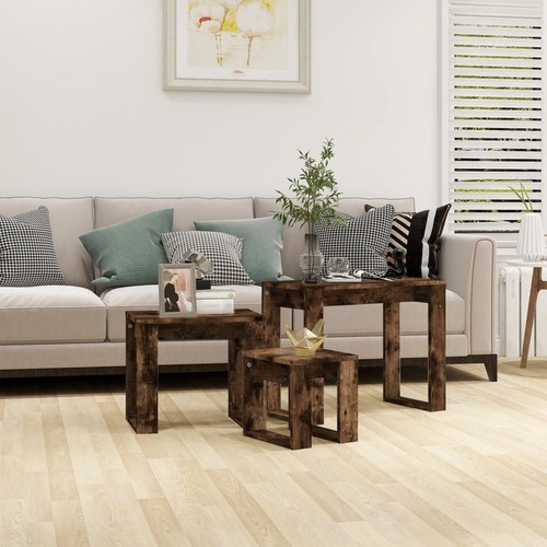 Industrial wooden 3pcs - wooden,
