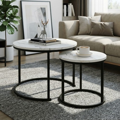 Elegant set round - 2, coffee