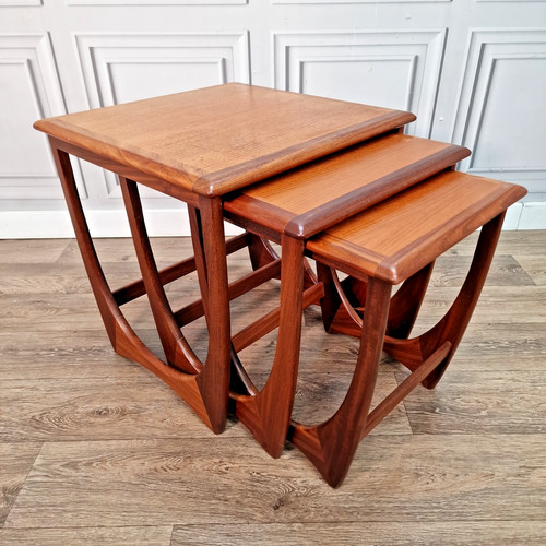 Vintage nest tables g - vintage,