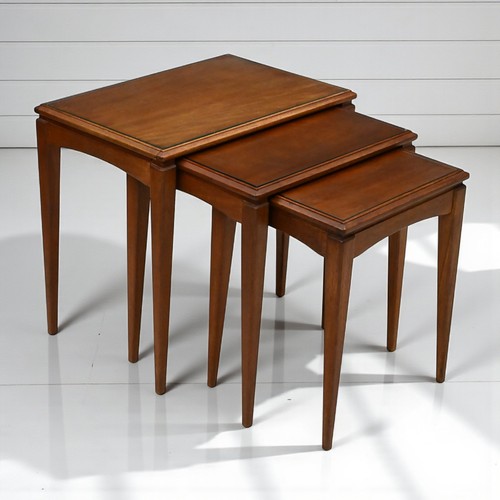 Retro teak nest tables with - teak,