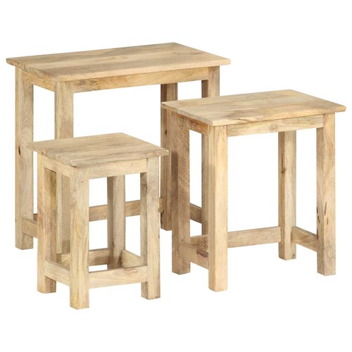 Vidaxl solid mango wood - solid,