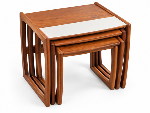 Plan quadrille mid century - plan,