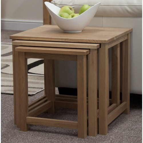 Solid oak nest three - oak,