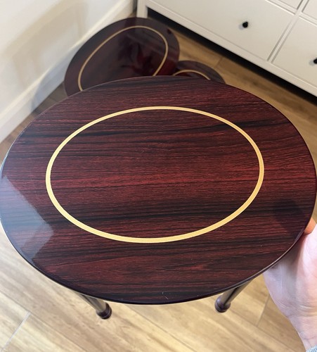 Nest tables oval - oval, vintage